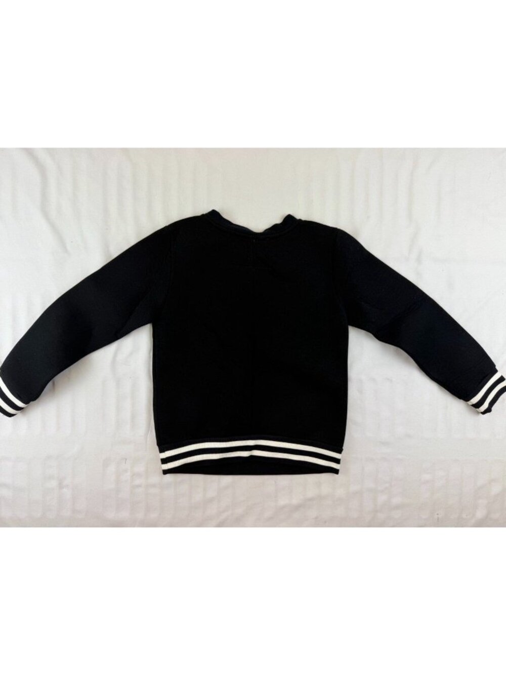 Givenchy Kids "I Feel Love" Checkerboard Snake Sweatshirt Size 6 - Picture 2 of 8